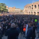 Coronavirus Verona - protesta ristoranti, bar, pizzerie, pubblici esercizi contro misure governo Dpcm - articolo Maurizio Corte - Heraldo.it