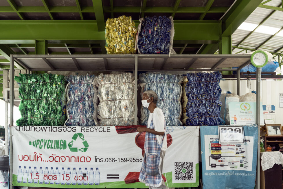 sostenibilità dei rifiuti plastici in Asia