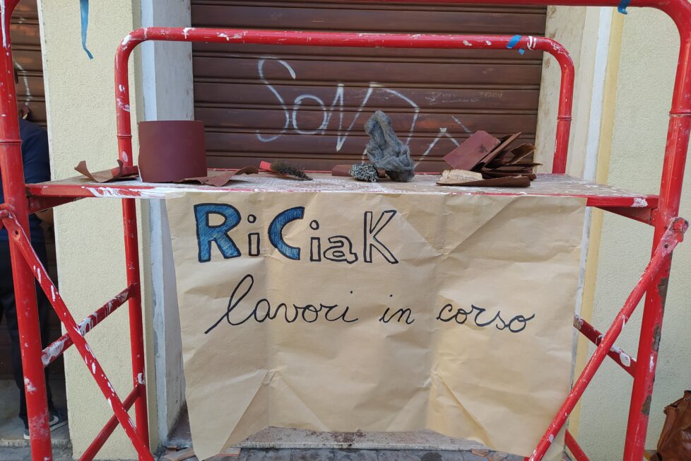 Inizio lavori riciak