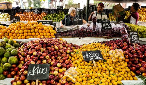 mercato di frutta