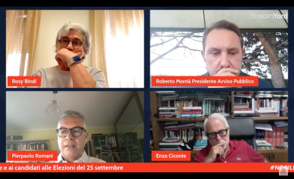 La videoconferenza di Avviso Pubblico