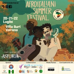 Locandina Afroitaliani Summer Festival 2023 