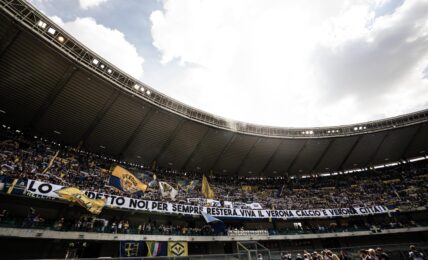 Curva sud Hellas Verona 12 maggio