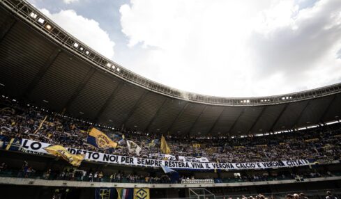 Curva sud Hellas Verona 12 maggio
