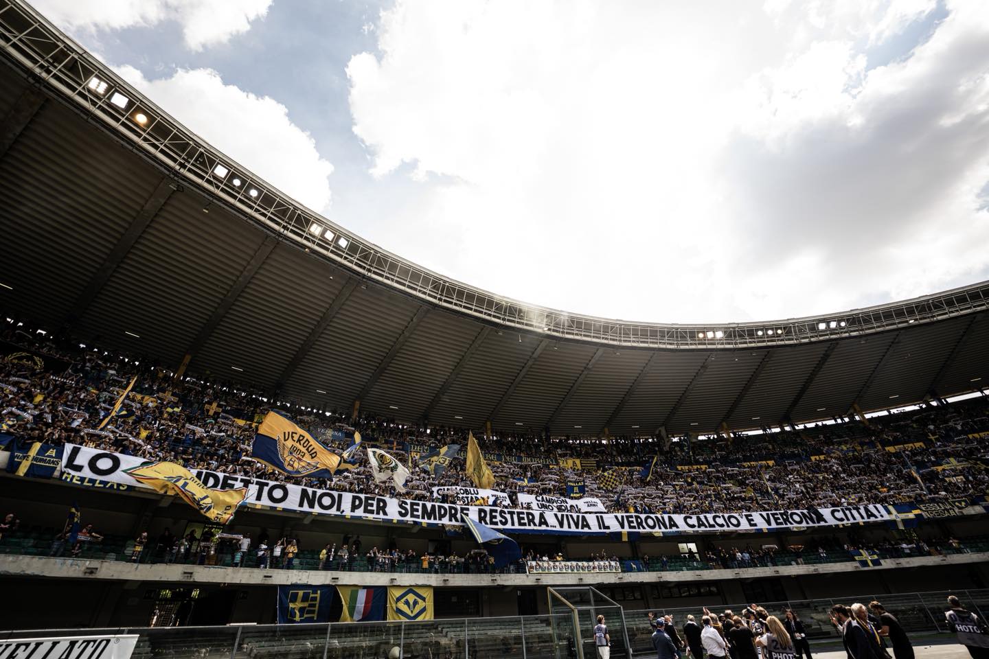 Curva sud Hellas Verona 12 maggio